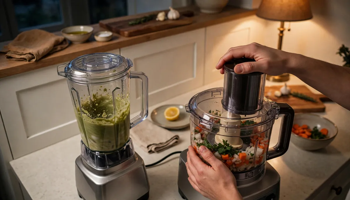 What Is the Difference Between a Food Processor and a Blender?