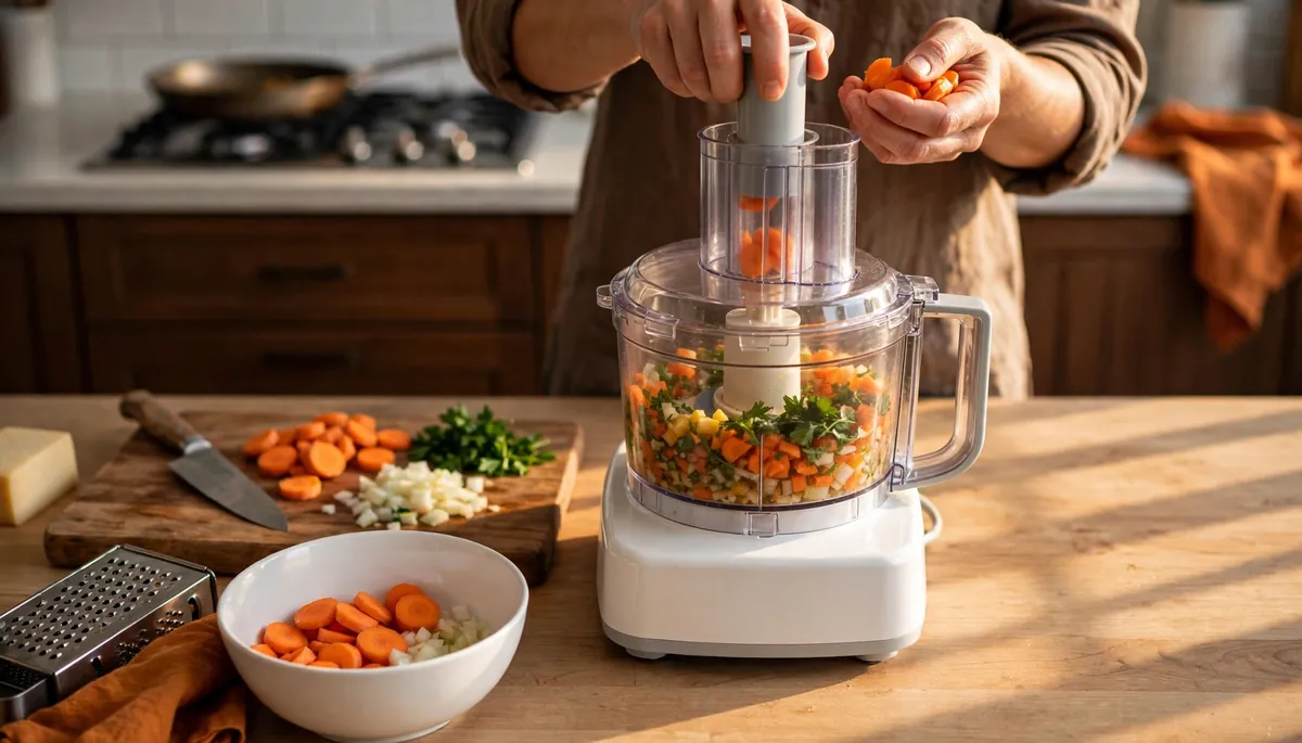 How to Use a KitchenAid Food Processor