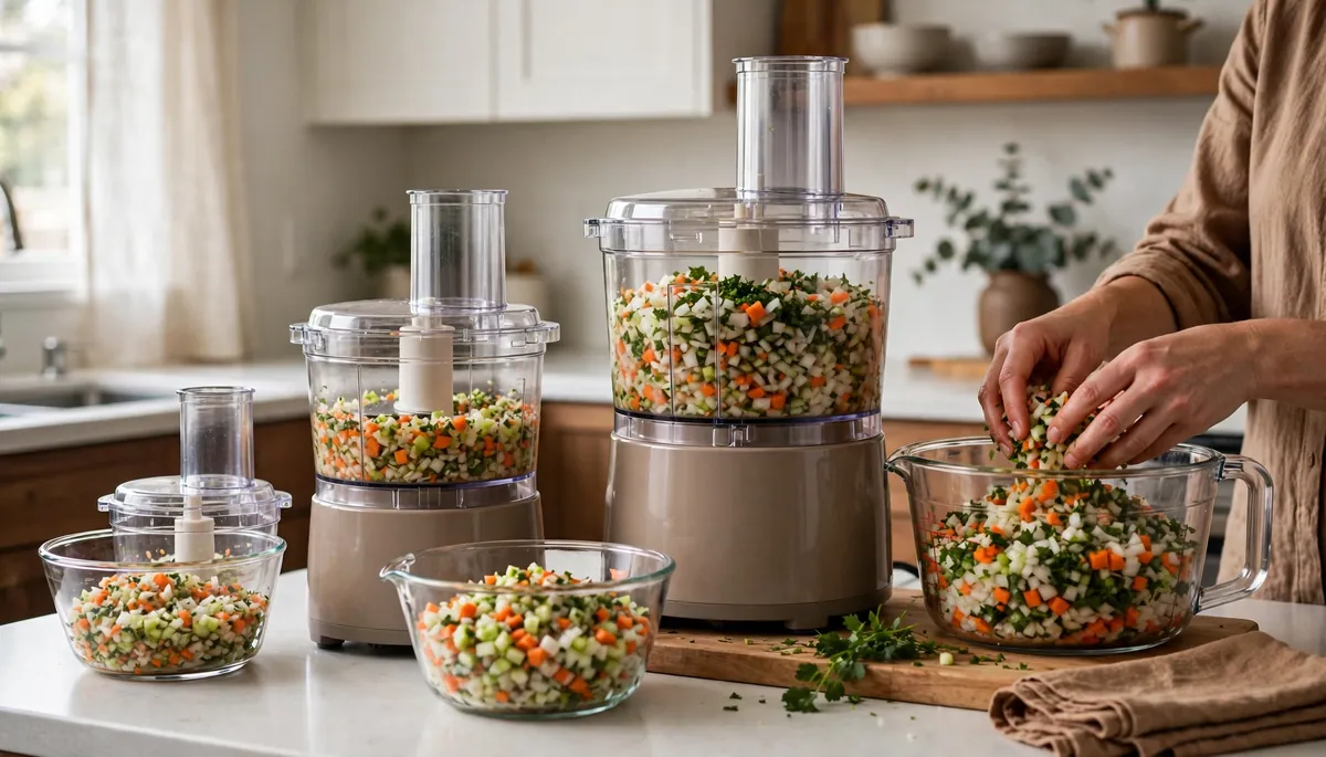 Food Processor Size Guide: How Many Cups You Need